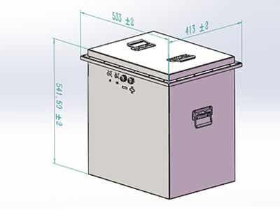 Superpack 48V240-ST Battery System