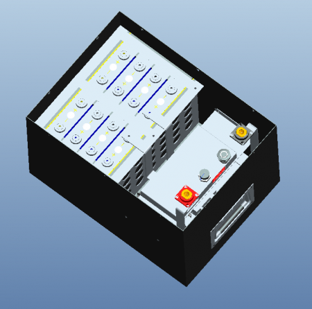 25.6V105Ah LiFePO4 аккумулятор для скрубберов, подметальных машин, скрубберов и т. Д. 