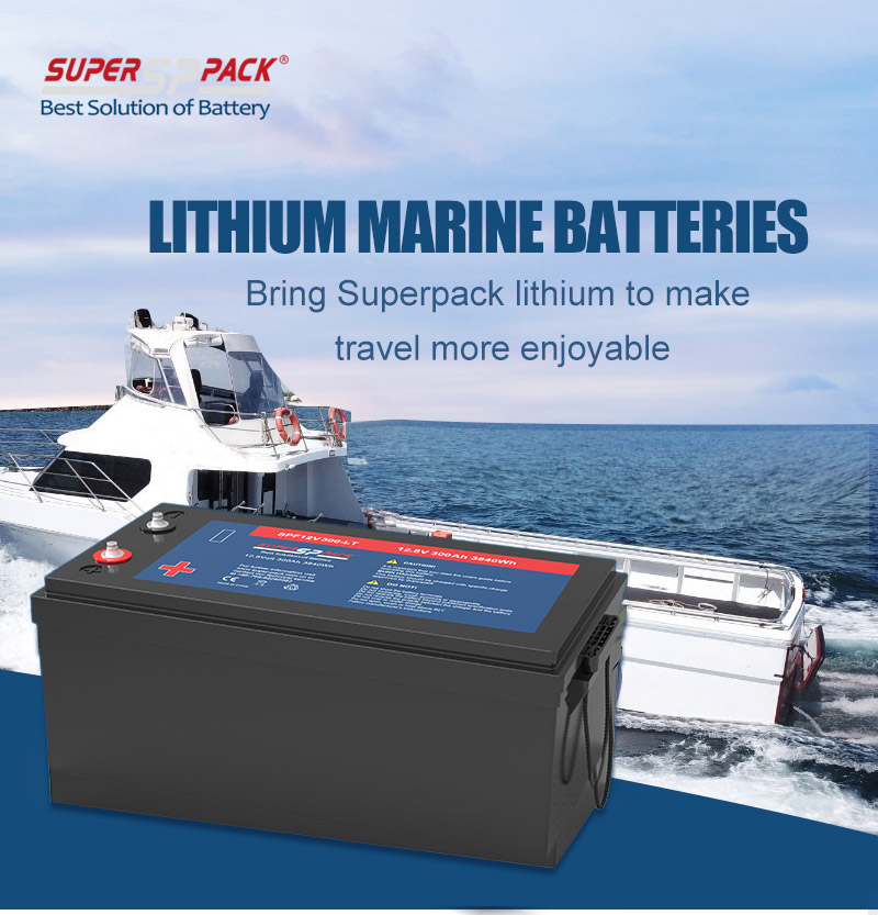 Низкотемпературная морская батарея Superpack 12V300Ah